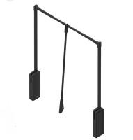 Пантограф LIFTER PLUS 660-890 алюминий/пластмасса чёрные 